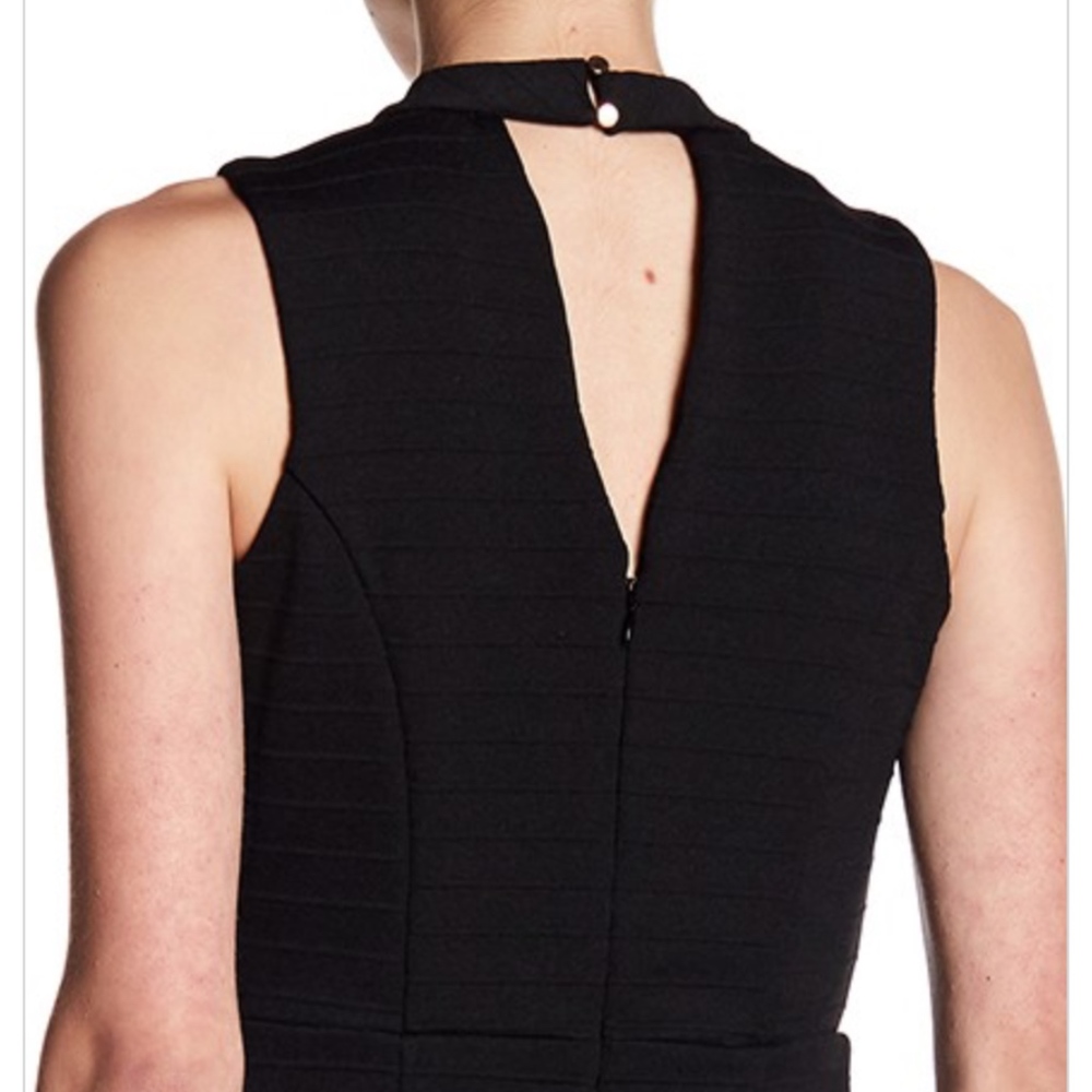 NWT BEBE BODYCON DRESS - BLACK - SIZE 4 - Picture 5 of 7